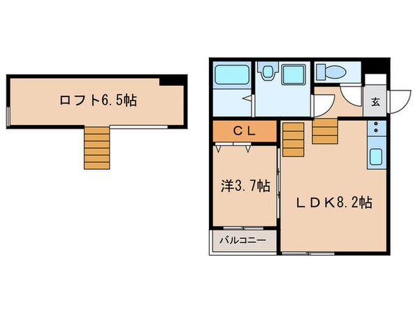 カンファーフォレストの物件間取画像